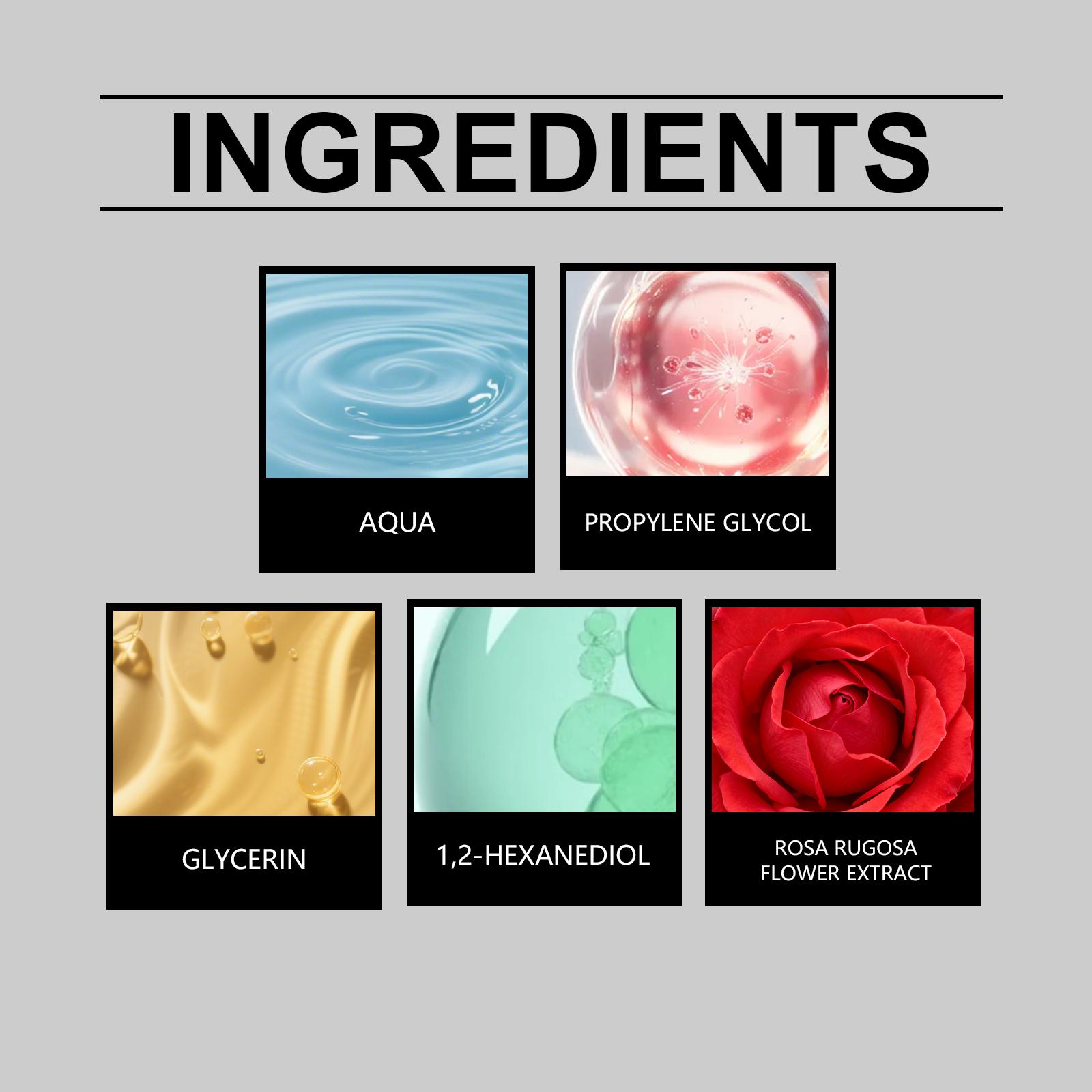 Roxelis Floral Scent Hair Perfume - Gentle, Natural, Fresh, Elegant, Light Eau de Toilette - Daily Portable Hair Perfume Spray - Gentle, Non-irritating - Suitable for use before dates, parties, etc., perfect for all occasions.