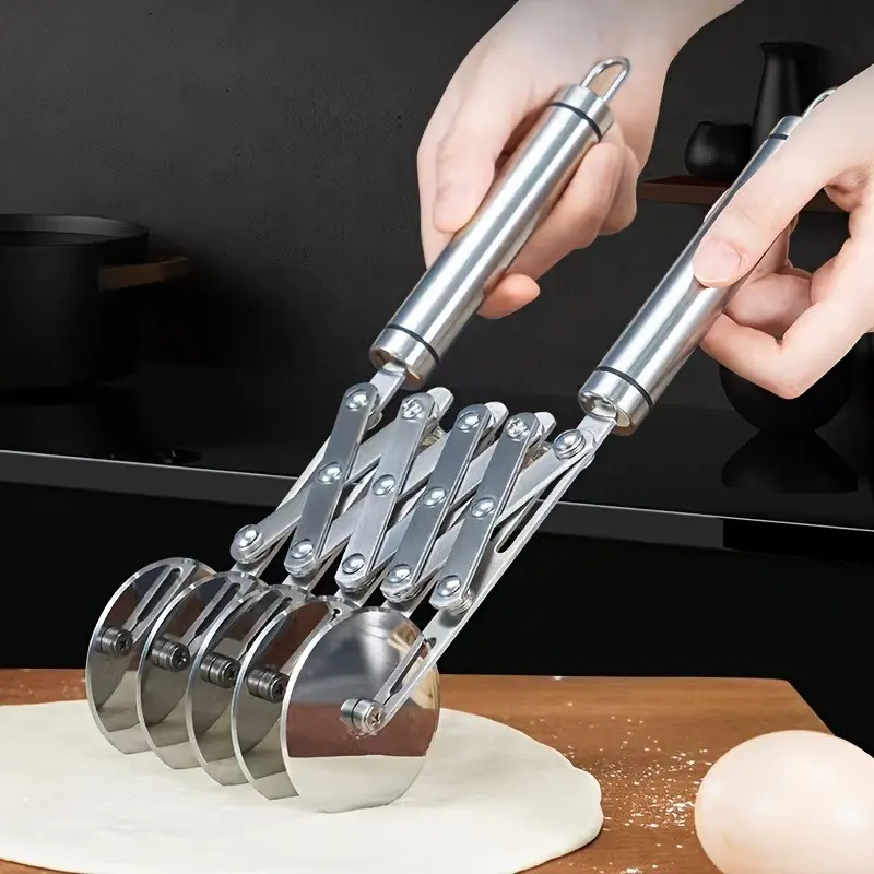Multi-Functional Brownie Cutter Wheel, Italian Pasta Maker, Noodle Cutter, Pizza Slicer, Baking Tool, Kitchen Utensil, Kitchen Cutting Utensils