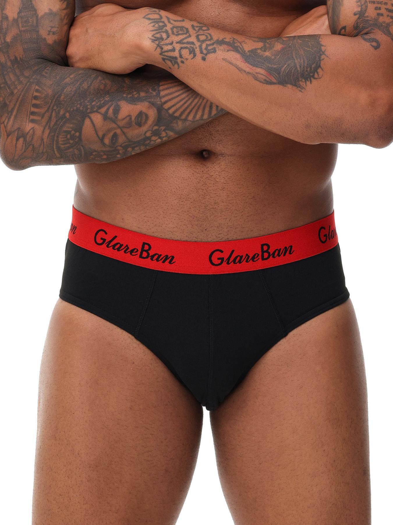 6pcs Pack Briefs Men's Sexy Underwear for Men Sport Fashion Breathable Underwear Quick Drying Breathable Panties Confortable Underpants Male Fit Soft Boxer Shorts Box Slips