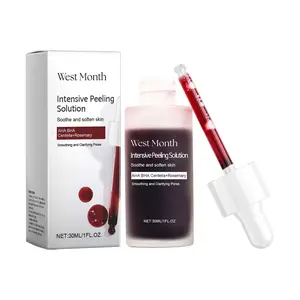 West Month Exfoliating And Brightening Serum, Moisturizing, Cleansing, Hydrating And Brightening Facial