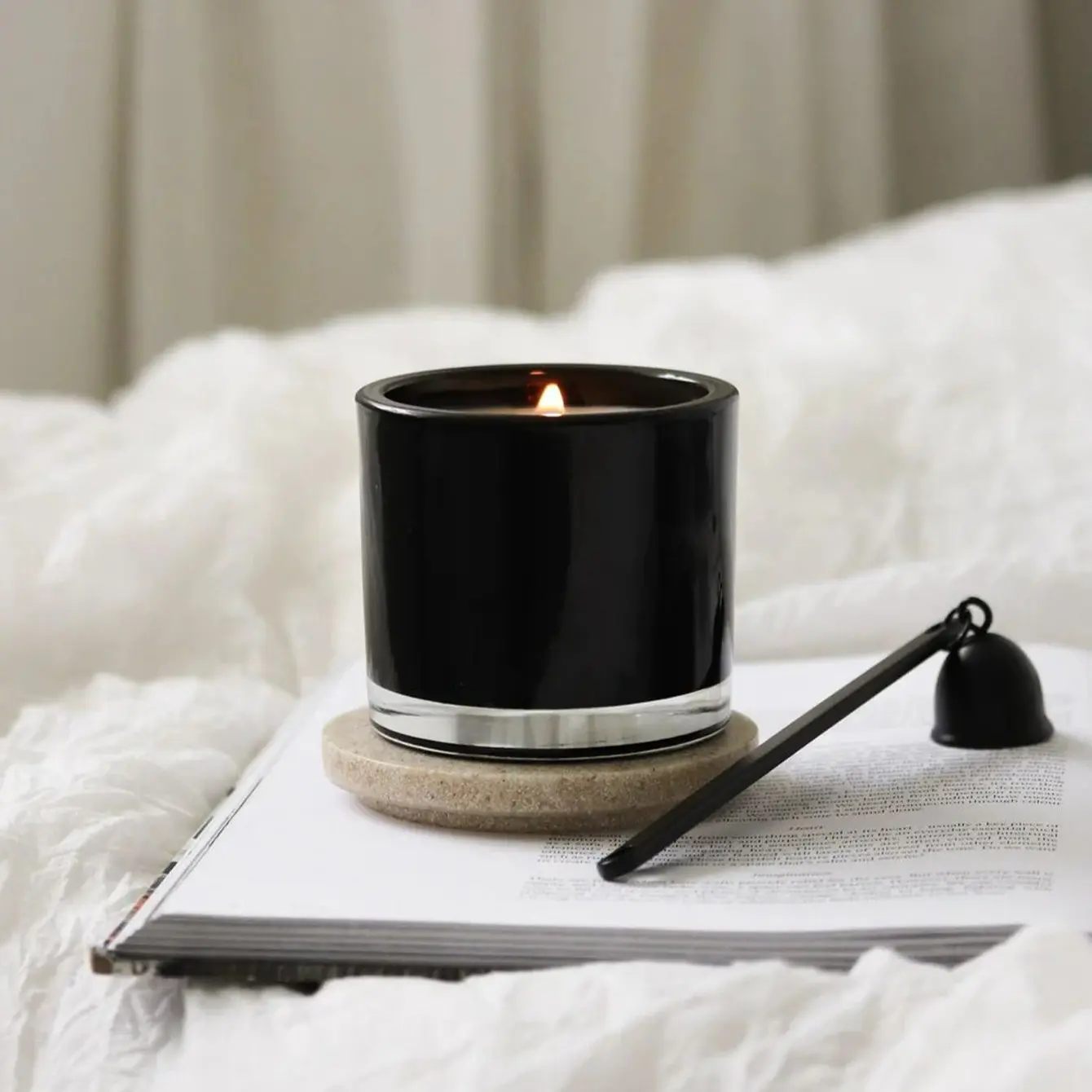 Stainless Steel Candle Extinguisher Cover, Durable Waterproof Design, Easy Clean, Ideal for Office Bathroom Kitchen Outdoor Use