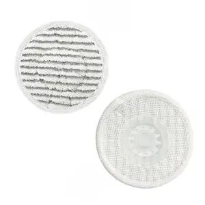 2 Pack Steam Mop Pads Compatible with Shark S8201 S8001 S7001 S7201 S7005 S7000 Series, S7000AMZ S7001TGT– Microfiber Replacement Scrub Pad, All-in-One Reusable Cleaning Refills for Hard Floor
