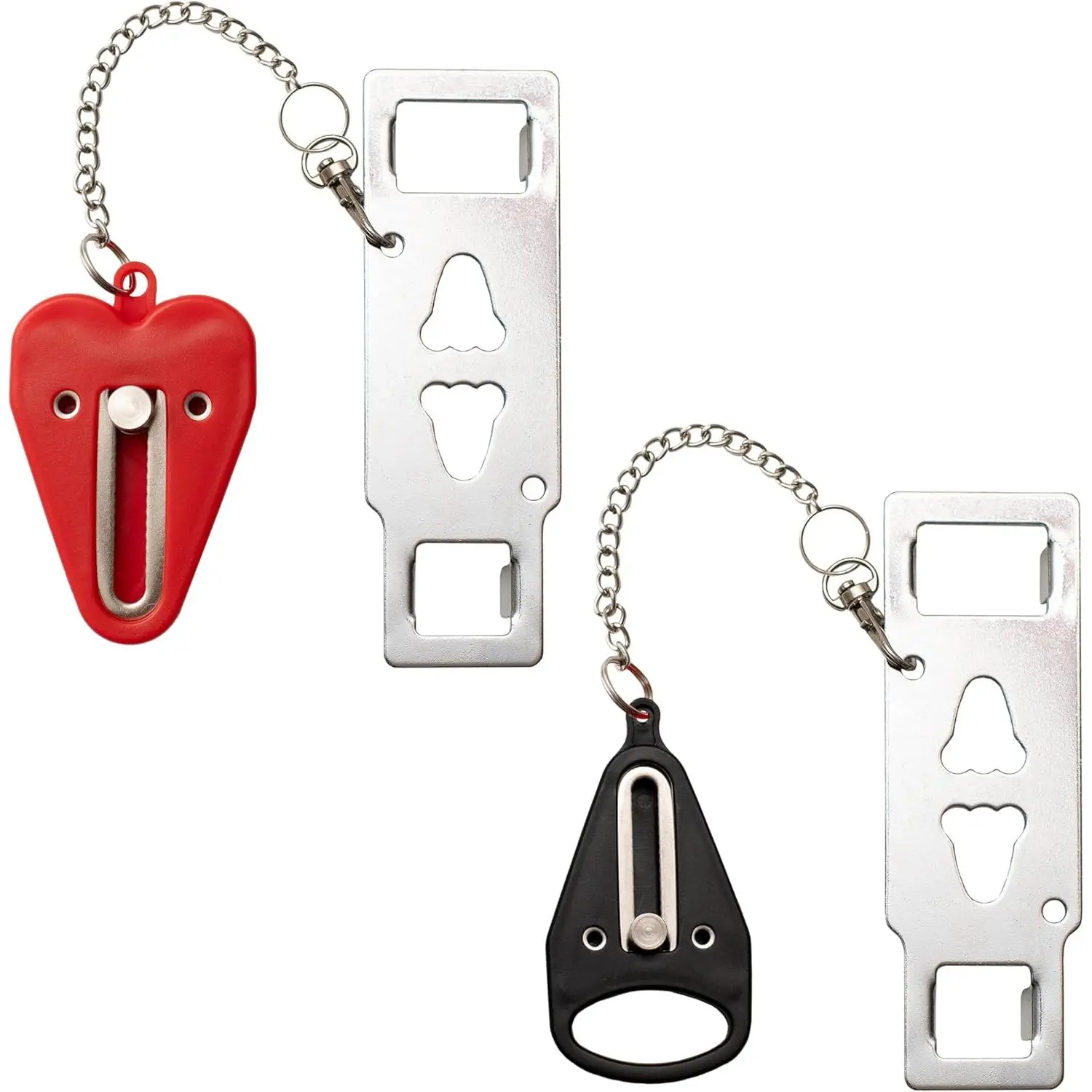 Sleep EZ Portable Door Lock - Set of 2 Travel Door Locks for Hotel Room, B & B, or Dorm Room  - Portable, Ultra Secure Dorm Lock