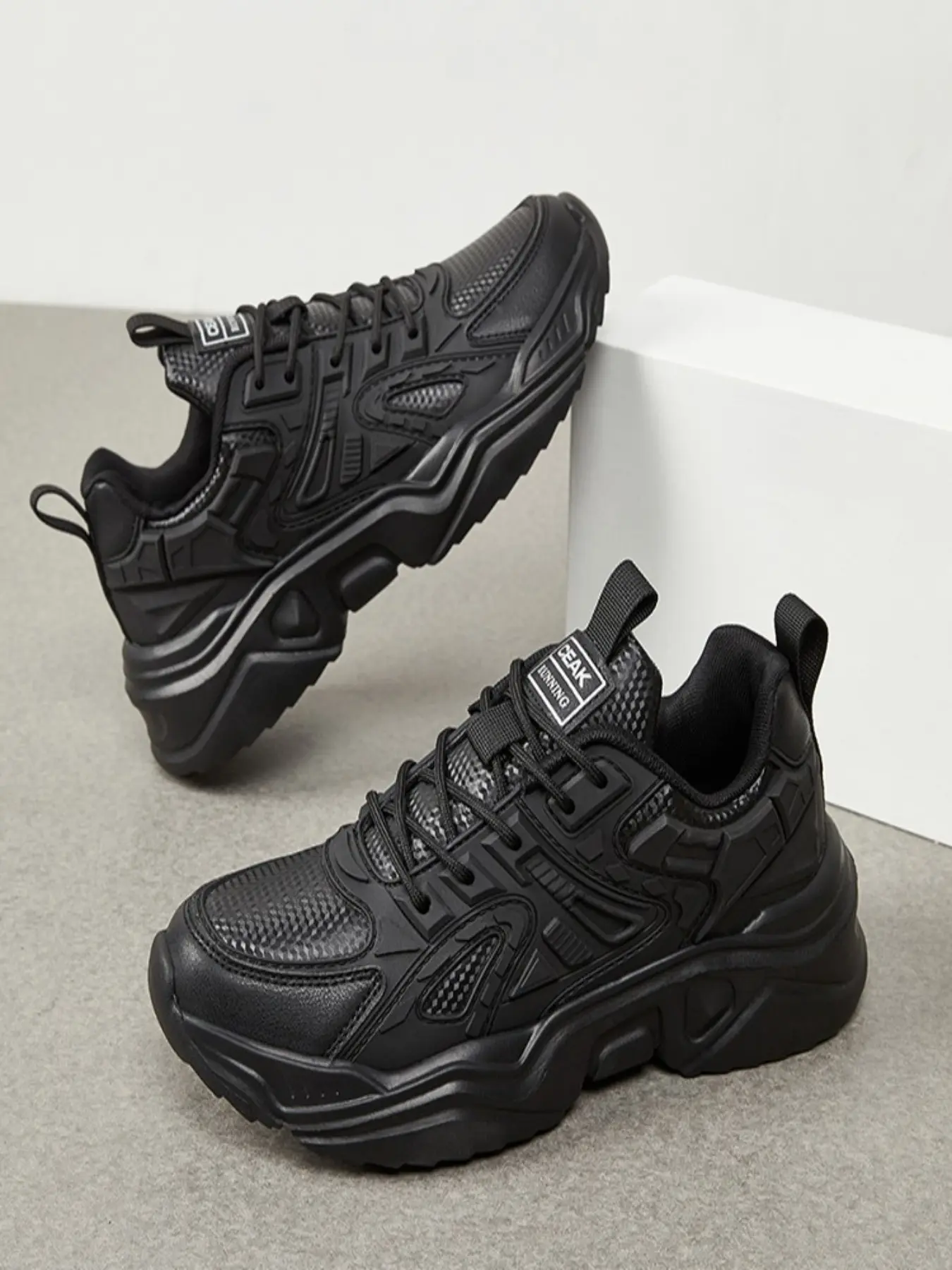 Men's Sneakers, Dad Shoes, Sporty Casual Footwear, Large Size Running Shoes, Comfortable Athletic Shoes for Men, Walking Running Sneakers, Sports Running Shoes