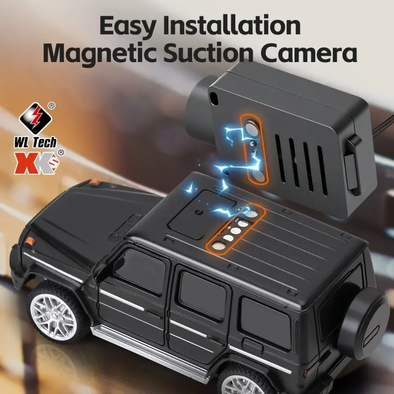 6405 Mini RC Car, 2.4GHz 1:64 Scale Fpv RC Car with Camera, APP Control, Adult LED Lights, No Remote, Perfect Gift