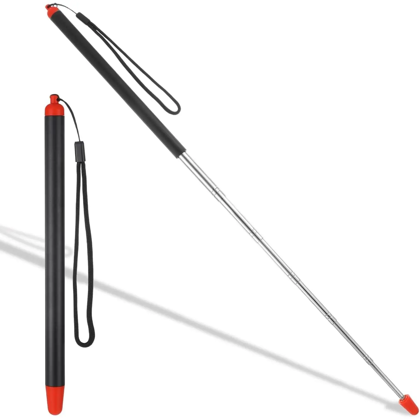 Expandable whiteboard Pointers, Telescopic Teachers Pointer Stick, Retractable Teaching-Pointer, Hand-Pointer Extendable, Pointer Finger Stick, Presentation Sticks for Office, Classroom ( Inch)