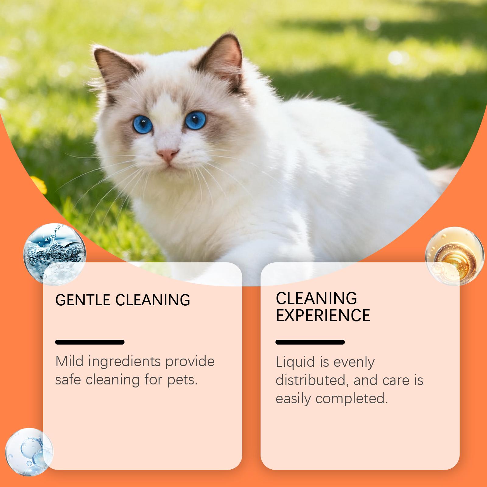 Kriath Pet Ear Care Agent With A Mild Formula Cleans The Ear Canal And Keeps The Ears Fresh. Daily Care Agent