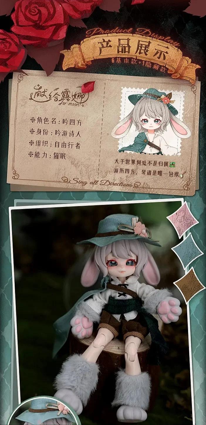 ForMoon 1/12 BJD Series Blind Box Figure