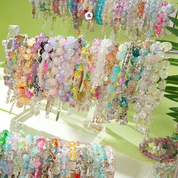 Women's Bohemian Beaded Jewelry, 25pcs Mixed Stacked Set with Charms, Ideal for Gifting and Daily Wear, Stacked Bracelets, Bracelets Jewelry, Multicolor Stackable Bracelets