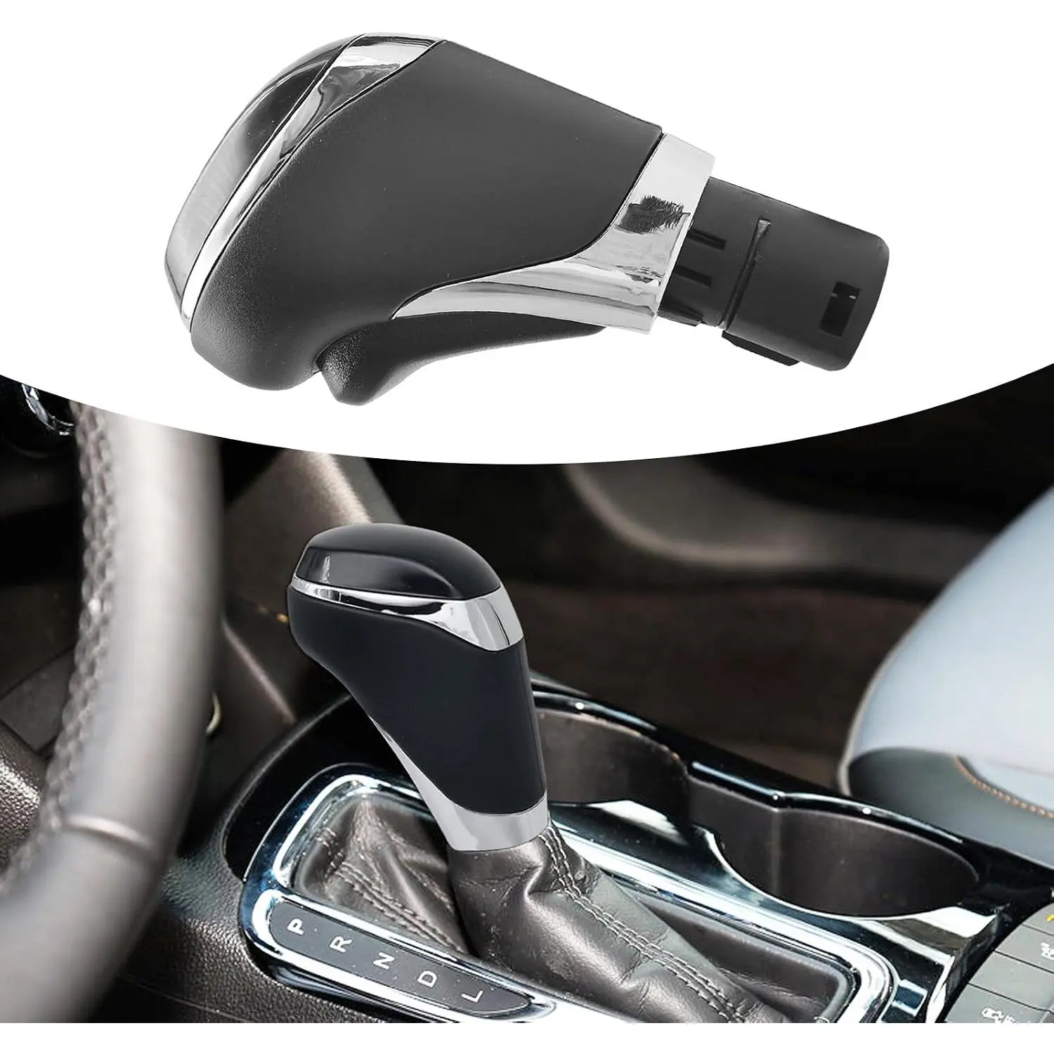 Gear Stick Shift Knob Compatible with Chevrolet/Chevy Cruze 2015 2016 2017 for Car Gear Shift Knob Transmission Shifter Lever Truck Replace Accessories​
