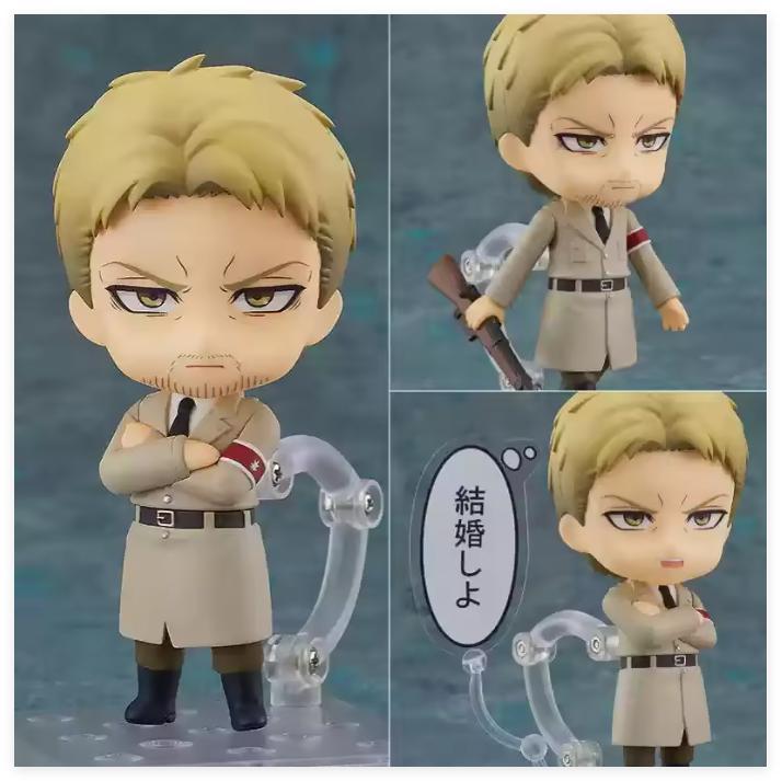 In Stock  Armin Arlert Anime Girl Figure Levi Ackerman Action Figure Shingeki No Kyojin Figurine Model Doll Toys Gift