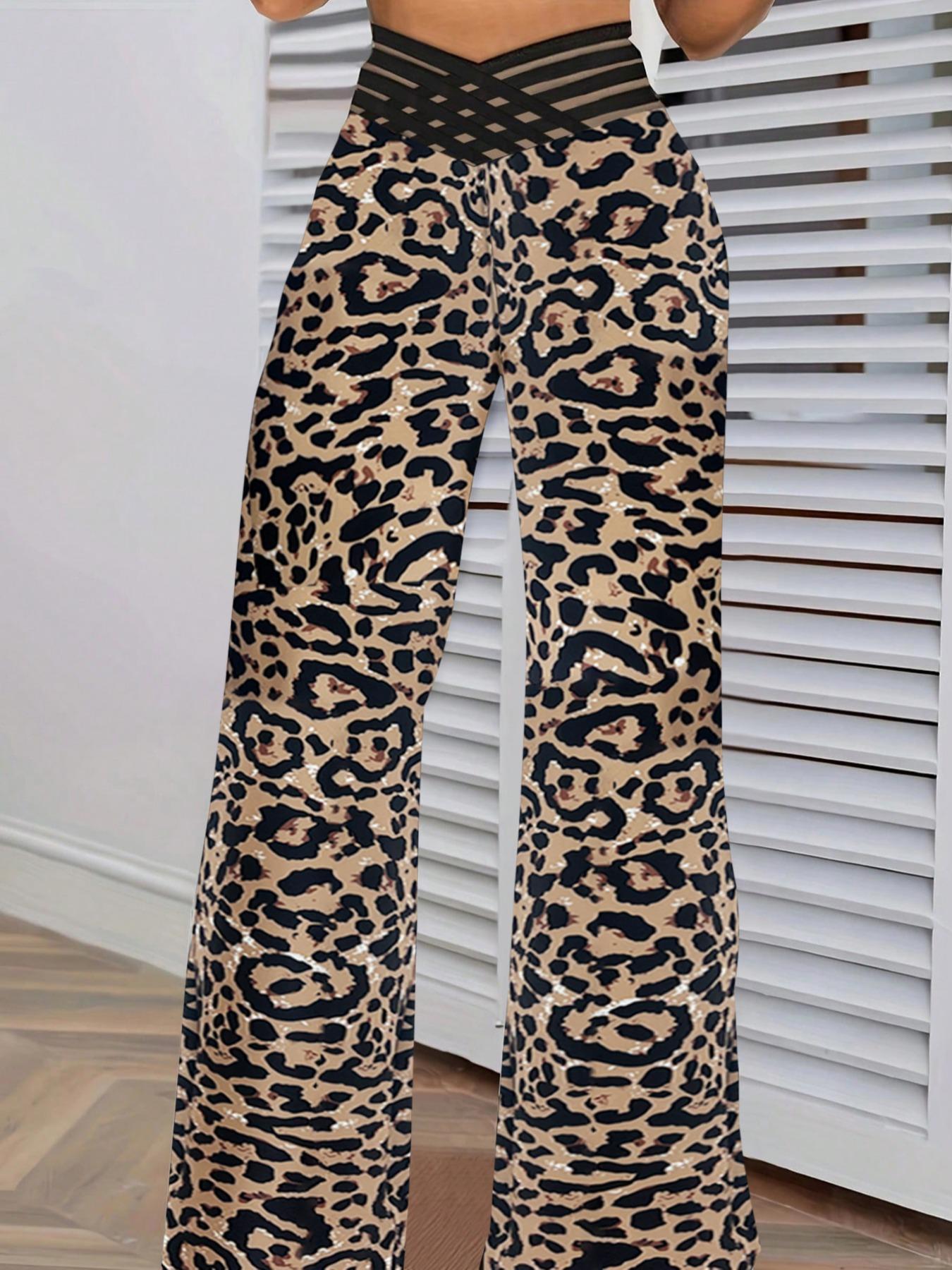 Women's Wide Leg Pants, Fashionable Loose Casual Comfy Trousers for Daily Wear, Trendy Ladies Baggy Bottoms for Summer, Going Out Bottoms, Clothes for Women, Womenswear, Boho Casual Trousers, Casual High Waisted