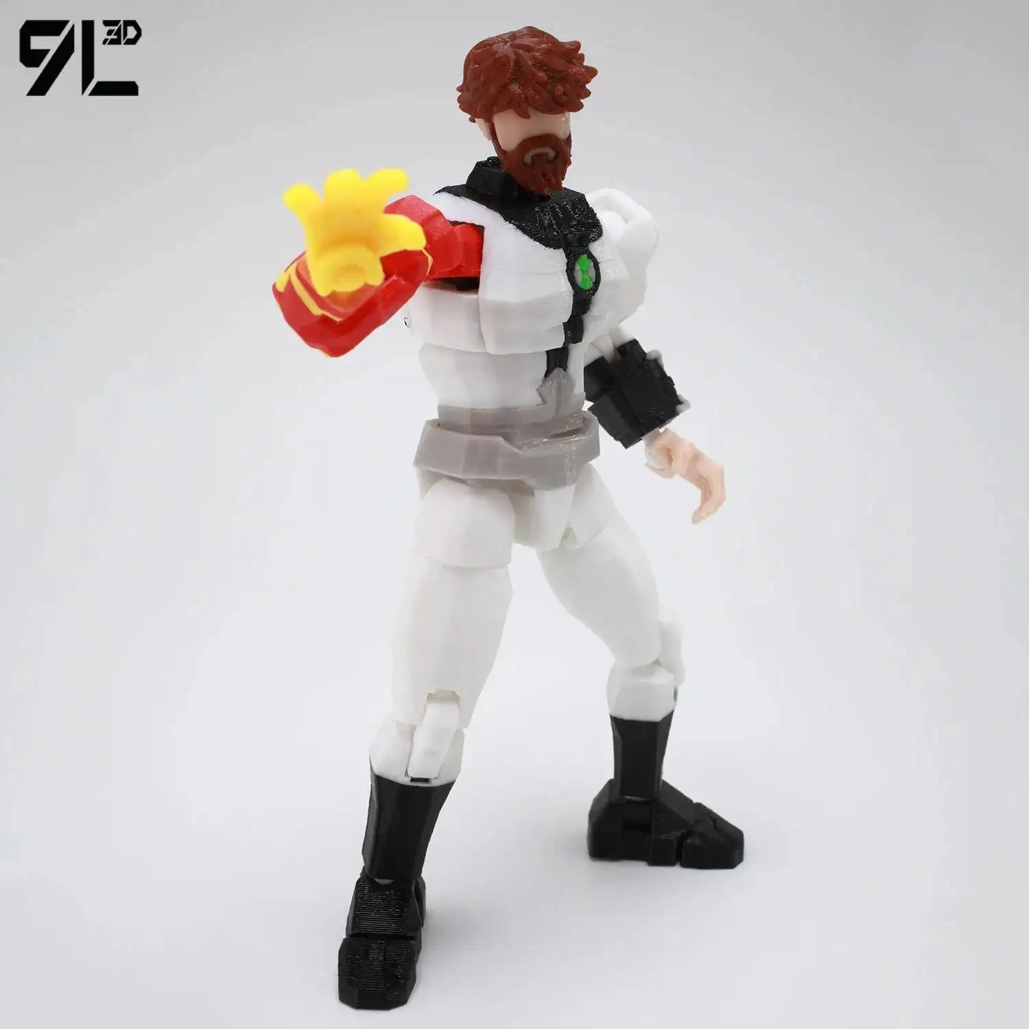 9L3D Ben Tennyson A Movable Joint Action Figure From The Teenage Mutant Ninja Turtles Series Dummy13 Lucky13 Collectible For Boy