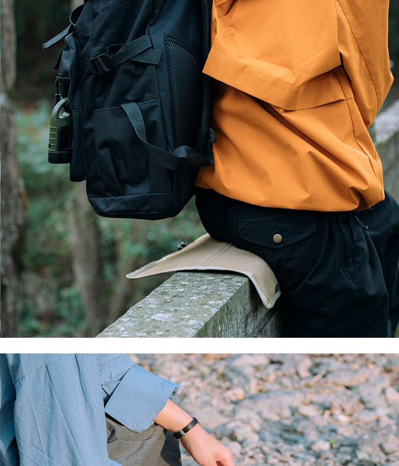 Outdoor Folding Cushion Portable Waterproof Thickened Moisture-Proof Ground Mat for Hiking, Cooling, Picnic, Grass Camping