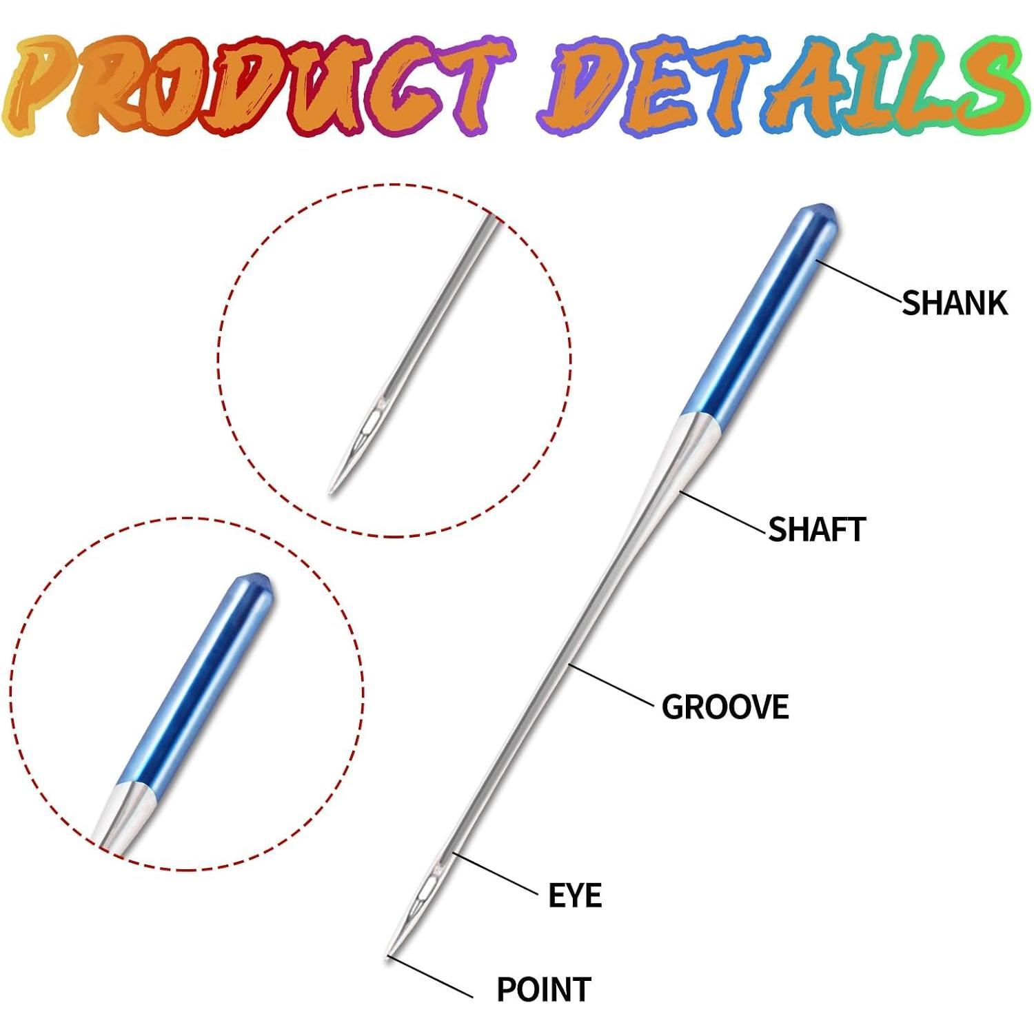 30 count Sewing Machine ,Universal Regular Point Sewing ,Sewing Machine Accessories for , Sewing Machine,etc.,with Sizes HAX1 65/9,75/11,90/14,100/16,110/18 (30)