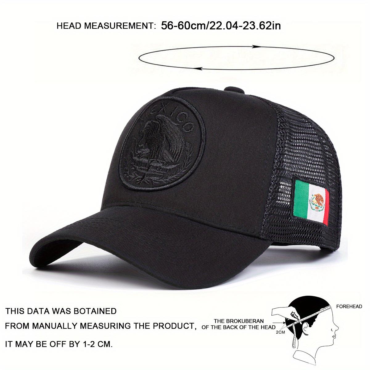 Unisex Mexico Flag Embroidered Camouflage Baseball Cap Mesh Hat Outdoor Sport Adjustable Sunscreen Leisure Hat Spring Autumn Travel Tourism Beach Vacation