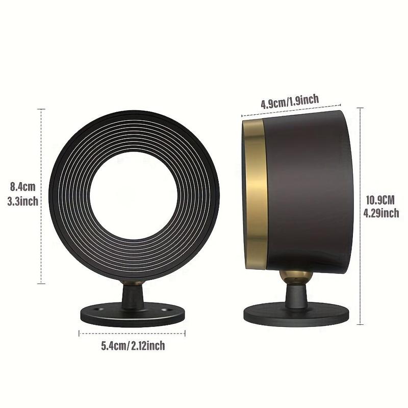 USB Rechargeable Smart LED Wall Light, 1/2 Counts RGB Night Light with Remote Control, 360° Rotatable Spotlight for Bedroom, Bedside, Display Wall, Cabinet, Hallway, Game Room #TOP PICKS