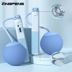 Adjustable Non-Tangling Jump Rope with Counter, Anti-Slip Handle, Ideal for Fitness Training, Suitable for Men, Women, Children