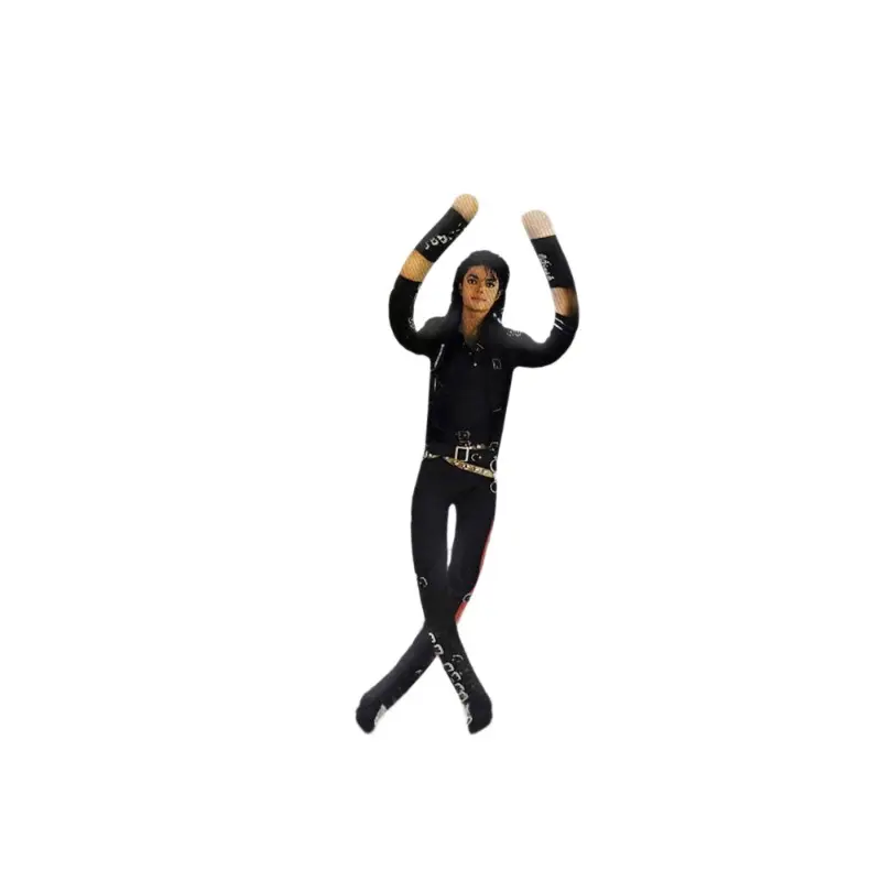 2026 New Abstract Rat Michael Jackson Plush Toy, Movable Wire Frame Adjustable Pose Action Figure, King of Pop Fan Merch, Birthday Present Home Ornament, Collectible Figures, Action Figures