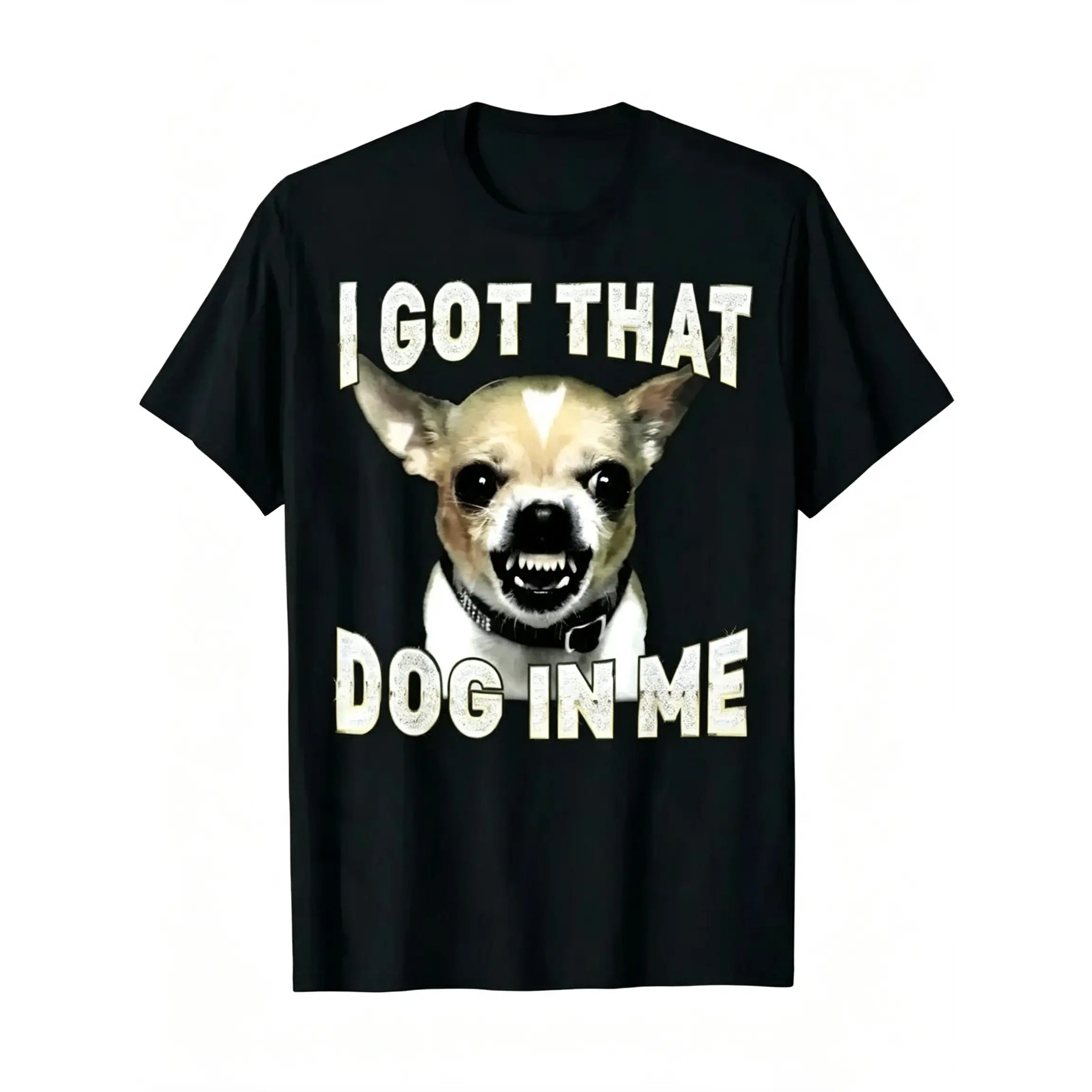 I Got That Dog In Me Funny T-Shirt - Sassy Chihuahua Meme Shirt,  Womenswear Top