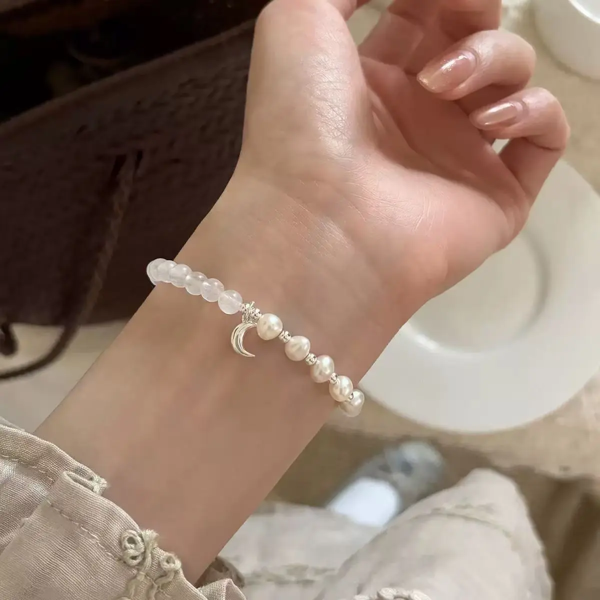 Pearl Beaded Bracelet