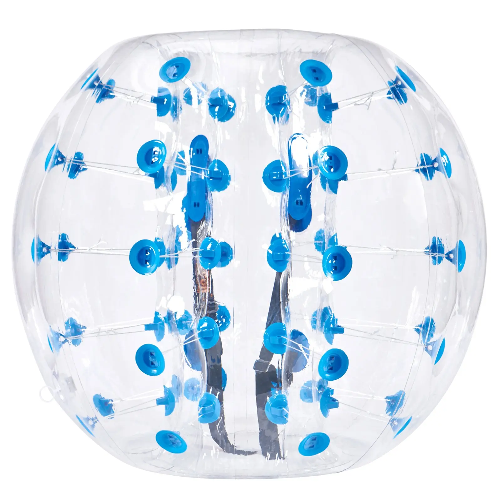 【Black Friday】VEVOR Inflatable Bumper Ball 1-Pack, 4FT/1.2M Body Sumo Zorb Balls for Teen Adult, 0.8mm Thick PVC Human Hamster Bubble Balls for Outdoor Team Gaming Play, Bumper Bopper Toys for Garden, Yard, Park