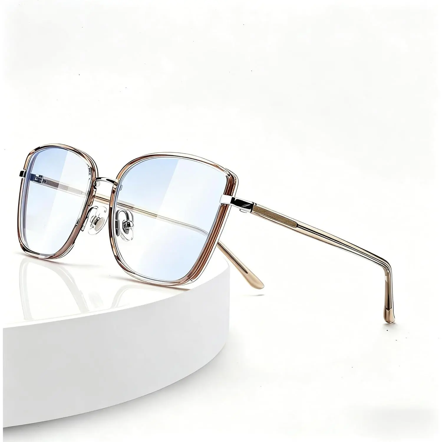 Blue Light Glasses-Fashion Square Eyeglasses | Anti UV Ray & Blue Light Glasses for Woman/Men