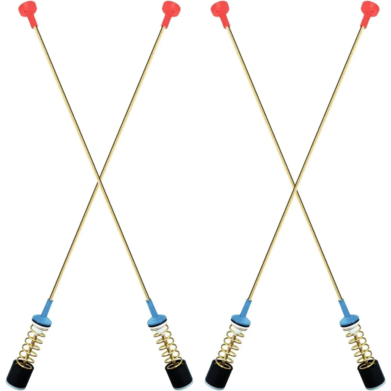 Upgrade DC97-16350V Washer Suspension Rod 4 count 27.6(OEM) Replace AP6975426 PS12740434 Compatible With  Washer Suspension Rods WA54R7200AW/ WA54R7600AC/ S Washer  10year QA