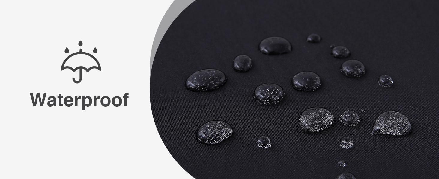 Hapihappy Rectangle Waterproof Table Cover Outdoor Picnic Camping Tablecloth Polyester Elastic Fitted Table Protector For Dinner