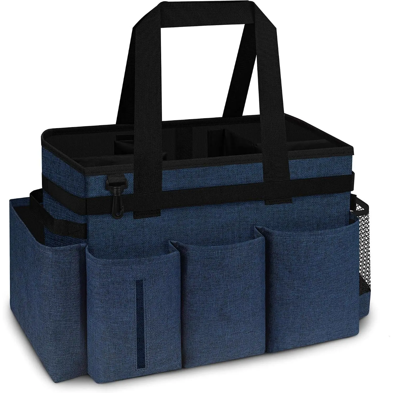 Hot Tub Chemical Storage Bag, Pool Cleaning Caddy Tool Organizers Bag, Essential Spa Accessories with Pockets Handle, Heavy Duty Multifunctional Storage Garden Carry Tote Bag