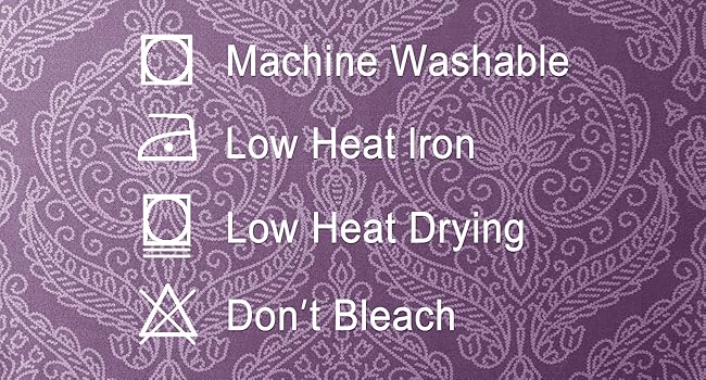 DWCN Purple Ombre Room Darkening Curtains for Bedroom - Back Tab Elegant Damask Thermal Insulted Window Drapes with Tiebacks Light Blocking Curtains for Living Room, 2 Panels, W52 x L84 DWCN Purple Ombre Room Darkening Curtains for Bedroom - Back Tab Elegant Damask Thermal Insulted Window Drapes with Tiebacks Light Blocking Curtains for Living Room, 2 Panels, W52 x L84