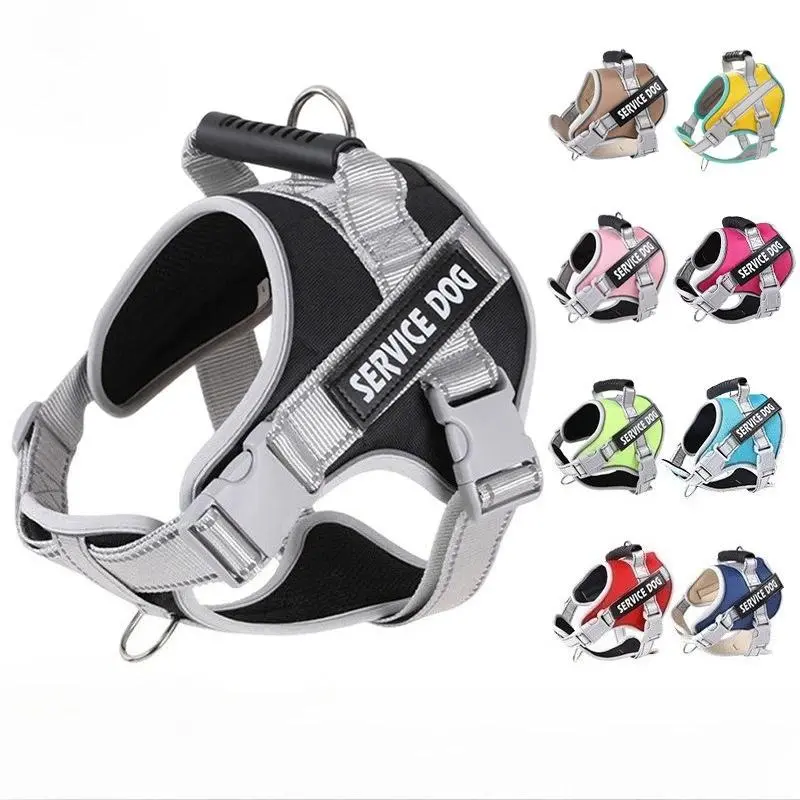 Dog Harness with Retractable Leash, Breathable Nylon Paracord Design, Contoured Non-Tangled, Customizable Multi-Size, Glo-Accented Safety Gear for Pet Adventures