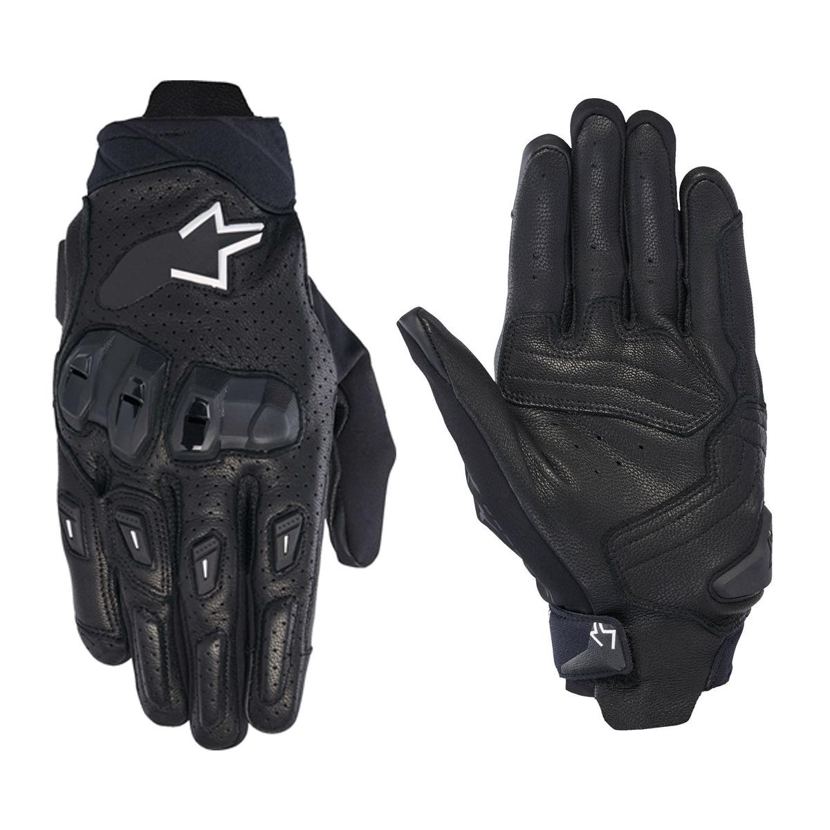 The new SP X7 motorcycle riding gloves from a Star are made of genuine leather, are shockproof, wear-resistant and breathable, and feature a touch screen