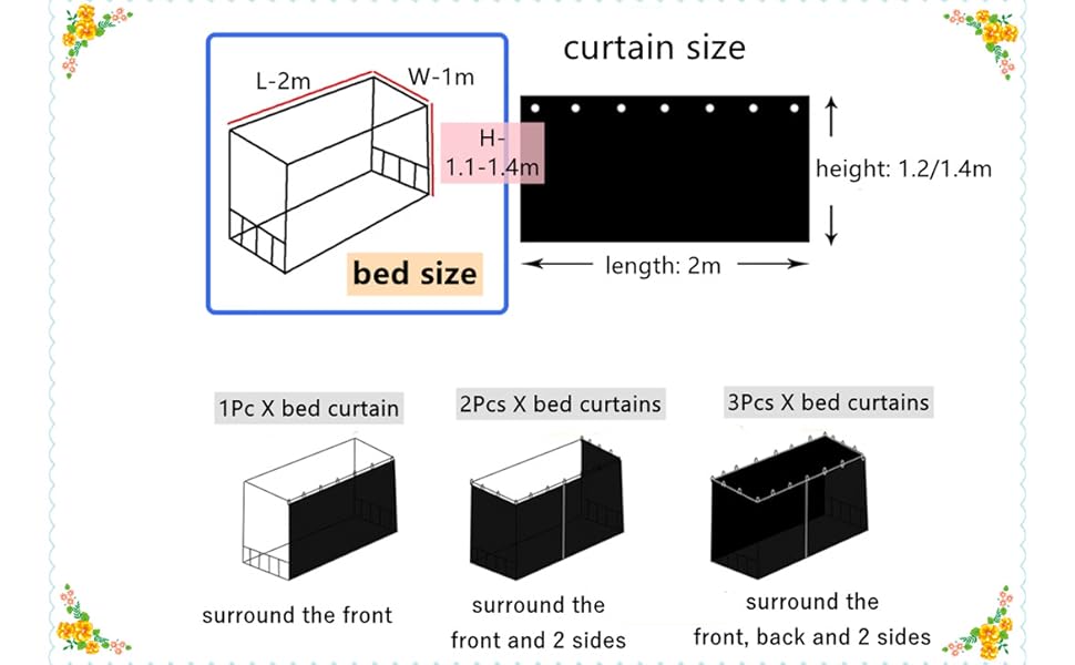 Students Dorm Bunk Bed Home Privacy Bed Shading Net Bed Cloth Dustproof Blackout Bed Bedding Students Dormitory Tent Lightproof Cloth Bedding Spread