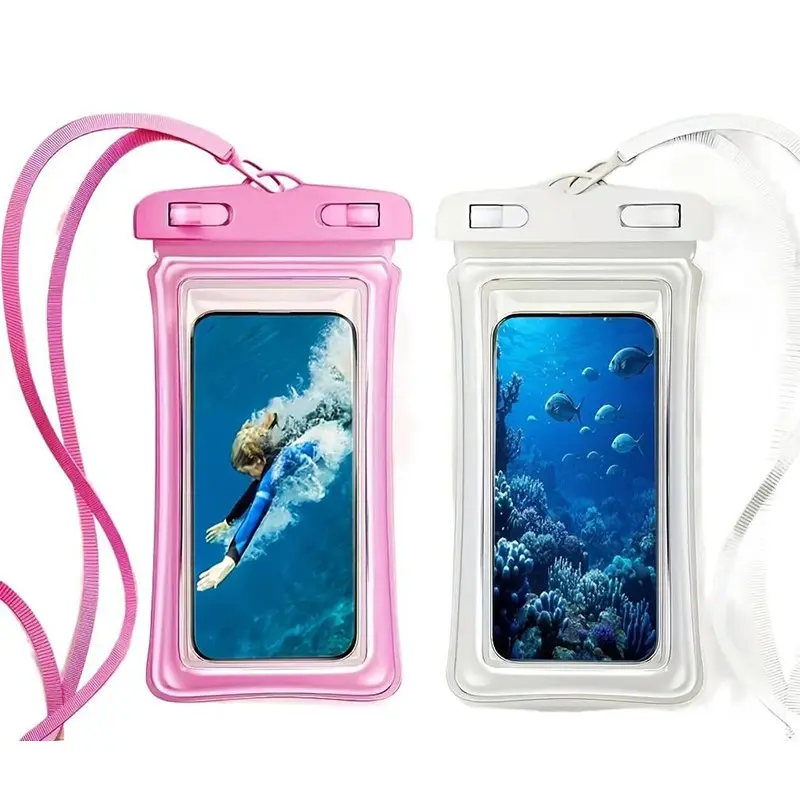 Ip65 Waterproof Float Bag for 7-Inch Phones, Ideal for Swimming, Surfing, Rainy Days, Beach, Cruising, Skiing, Travel Gear