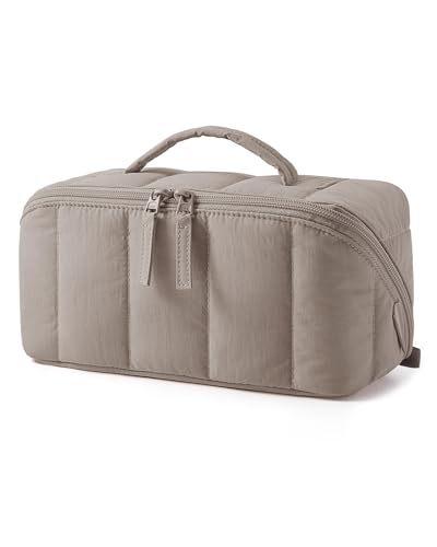 Travel Makeup Bag for Women Waterproof Portable Cosmetic Case Large Capacity Toiletry Organizer Multiple Colors Gift