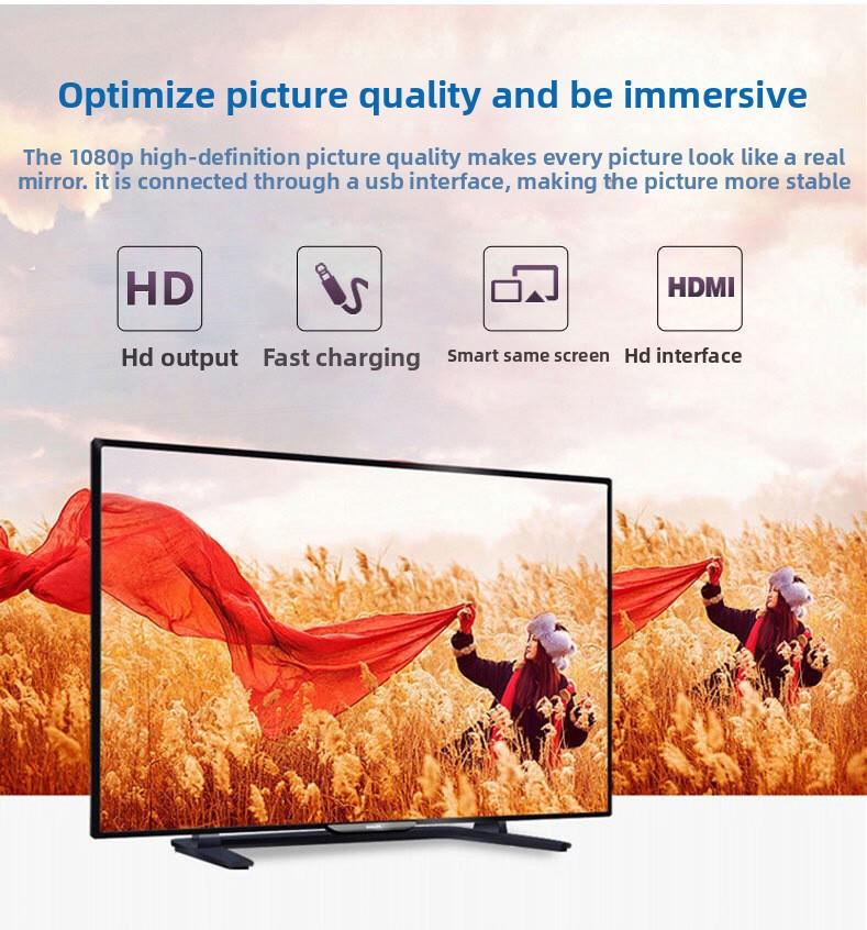 G2 Wireless Screen Sharing Device Mobile Phone WiFi High-Definition HDMI Screen Projection Android Tv Stick