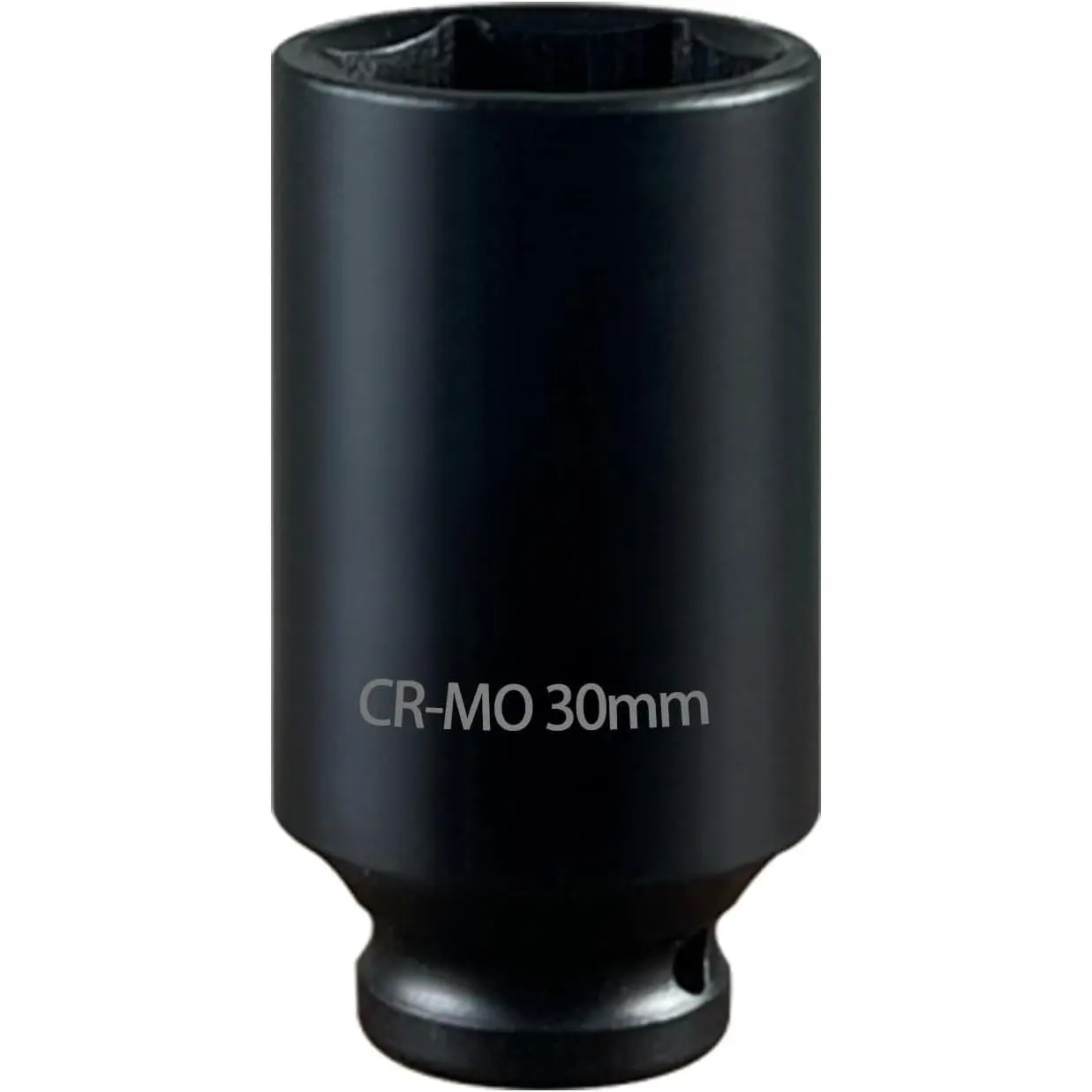 1/2" Drive  Socket, Metric 30 mm Deep 6 Point Socket, CR-MO, Axle Nut  Grade Socket for Easy Removal