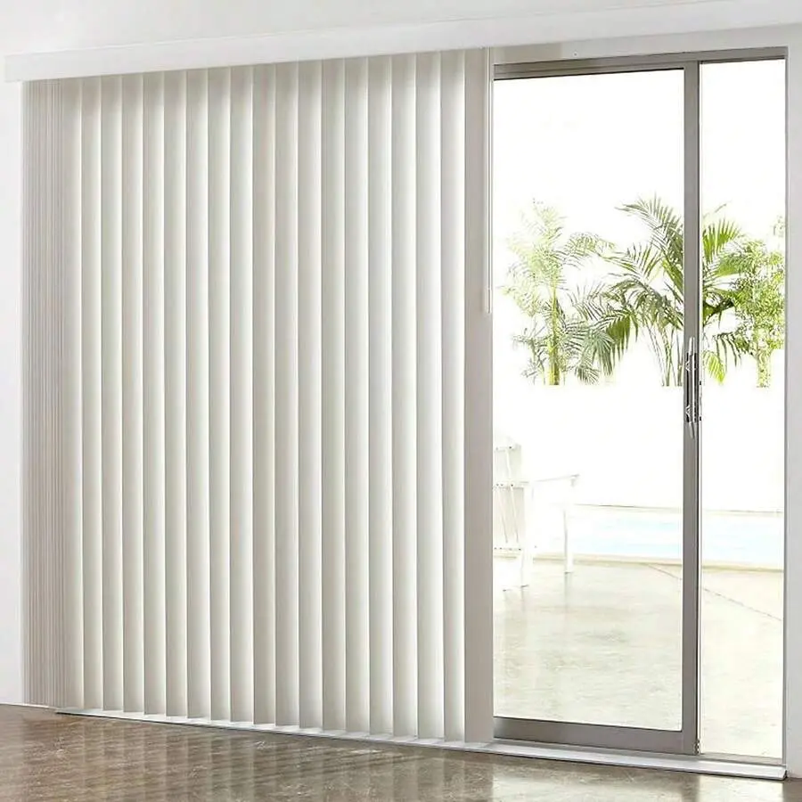 5/10Pcs Vertical Blinds Replacement Slats, 82.5 X 3.5 Inch White PVC Blinds Slats ,Door Blinds Replacement Slats Doors And Windows