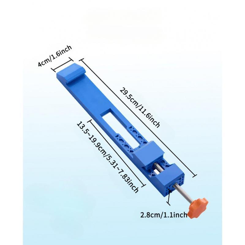 Adjustable Cutting Machine Base, ABS Round Saw Mill Positioning Clamp, Locking Cutting Machine Base, Power Tool Accessories