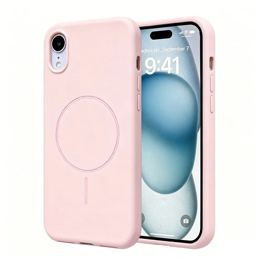 Magnetic for iPhone X XS XR XS MAX Cute Slim Thin Phone Cover Cellphone Accessories Compatible with Wireless Charging