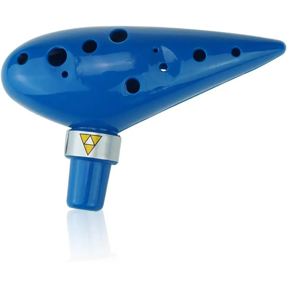 12 Hole Unbreakable Plastic Alto Ocarina, Durable Lightweight Musical Instrument for Beginners and Enthusiasts