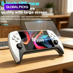 Sf3500 Retro Handheld Game Console, 5-Inch IPS HD Screen, Dual Joystick, Multiple Emulators, HDMI Output, Ergonomic Design, Perfect for Gaming Enthusiasts