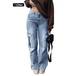 Teen Girl Cargo Style Pants, Trendy Casual Design, Comfortable and Fashionable, Ideal for Daily Wear and Outdoor Adventures