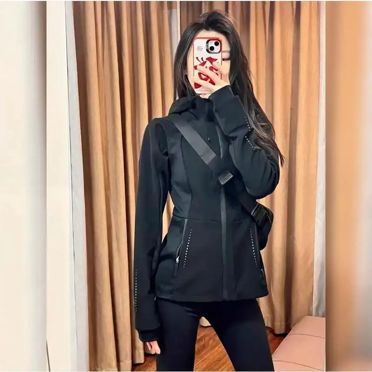 White Slim Fit Soft Shell Jacket Women 2026 New Style Coat Women Spring and Autumn Outfit Petite Women Autumn