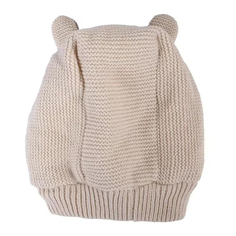 Noise Protection Knitted Dog Hat  Warm Winter Cap for Medium to Large Pets  Soft Ear Protection for Dogs & Cats  Cozy, Comfortable Headwear for Stress-Free Outdoor Adventures & Quiet Environments