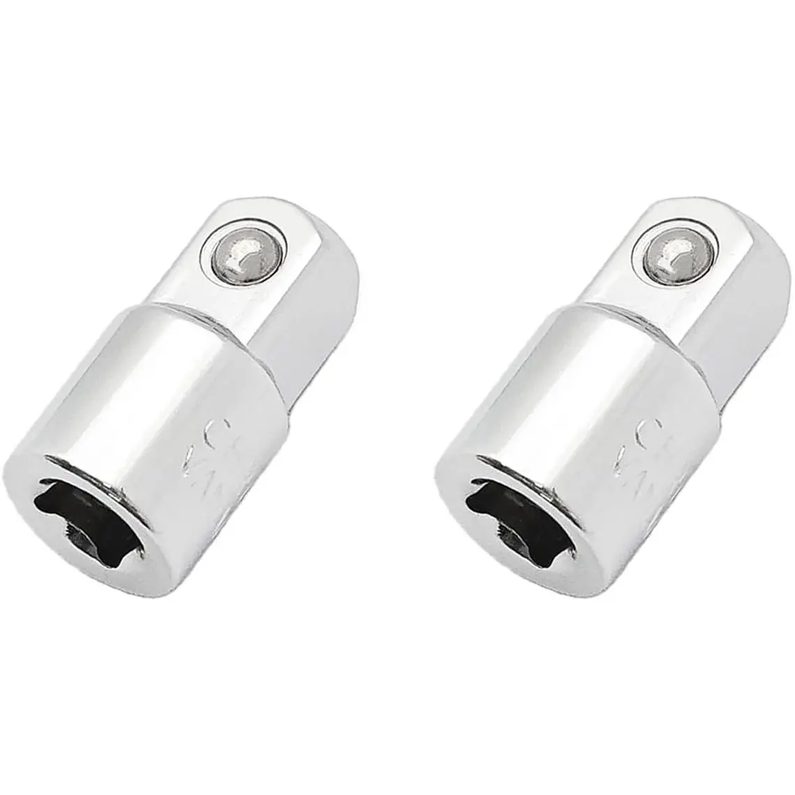 2 count 1/4 to 3/8 Inch Socket Adapter Set, Drive Converter Kit for  Wrench and Ratchet Tools