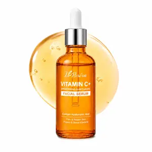 Vitamin C Serum for Face with Hyaluronic Acid, Brightening Facial Serum for Dark Spots, Dull & Uneven Skin Tone, Hydrating Anti Aging Glow Serum, 50ml