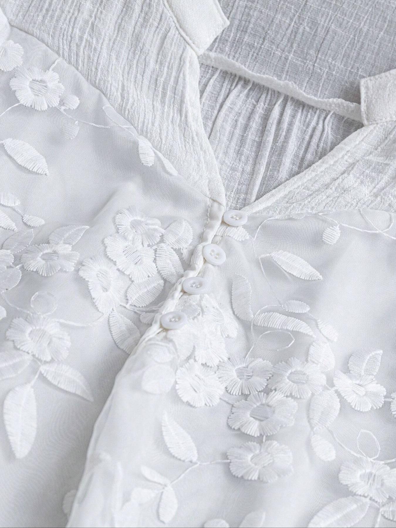 Plus Size Solid Color Long Sleeve V Neck Casual Shirt Blouse, Fashionable Comfortable Fit for Daily Wear, Perfect for Layering and Leisure