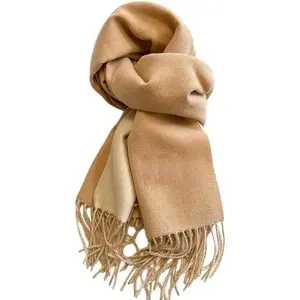 FGSS Unisex Classic Tartan Plaid Winter Scarf - Warm Soft Check Pattern Fringe Wrap Scarves for Men Women